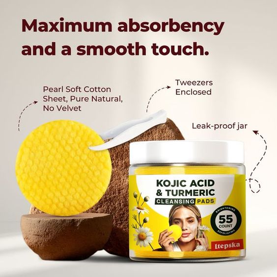 LumiSkin Pads au curcuma