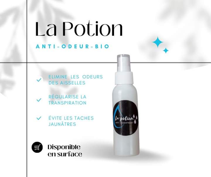 La Potion – le spray anti-odeur bio